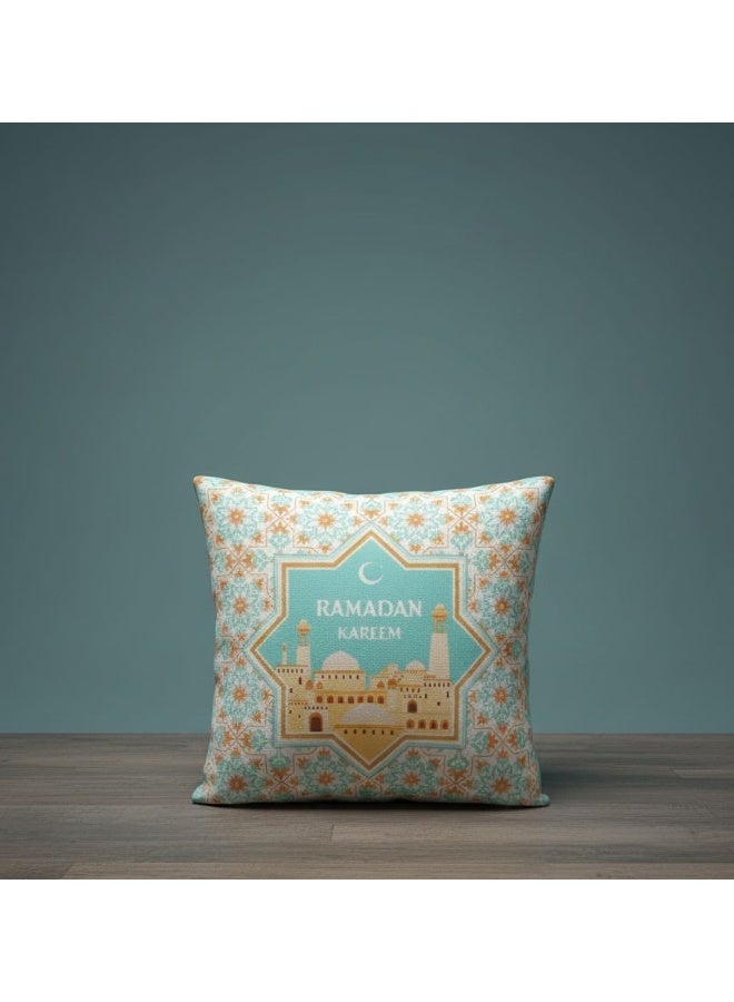 2 Ramadan cushions, pillowcases, large Ramadan pillows in various designs. Size: 45*45 cm - Image 2