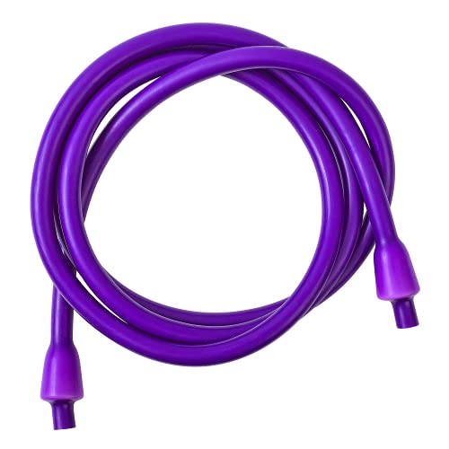 Lifeline Fitness Cables, R2, 20 lbs, 6 Feet, Purple Resistance Cable - Image 1