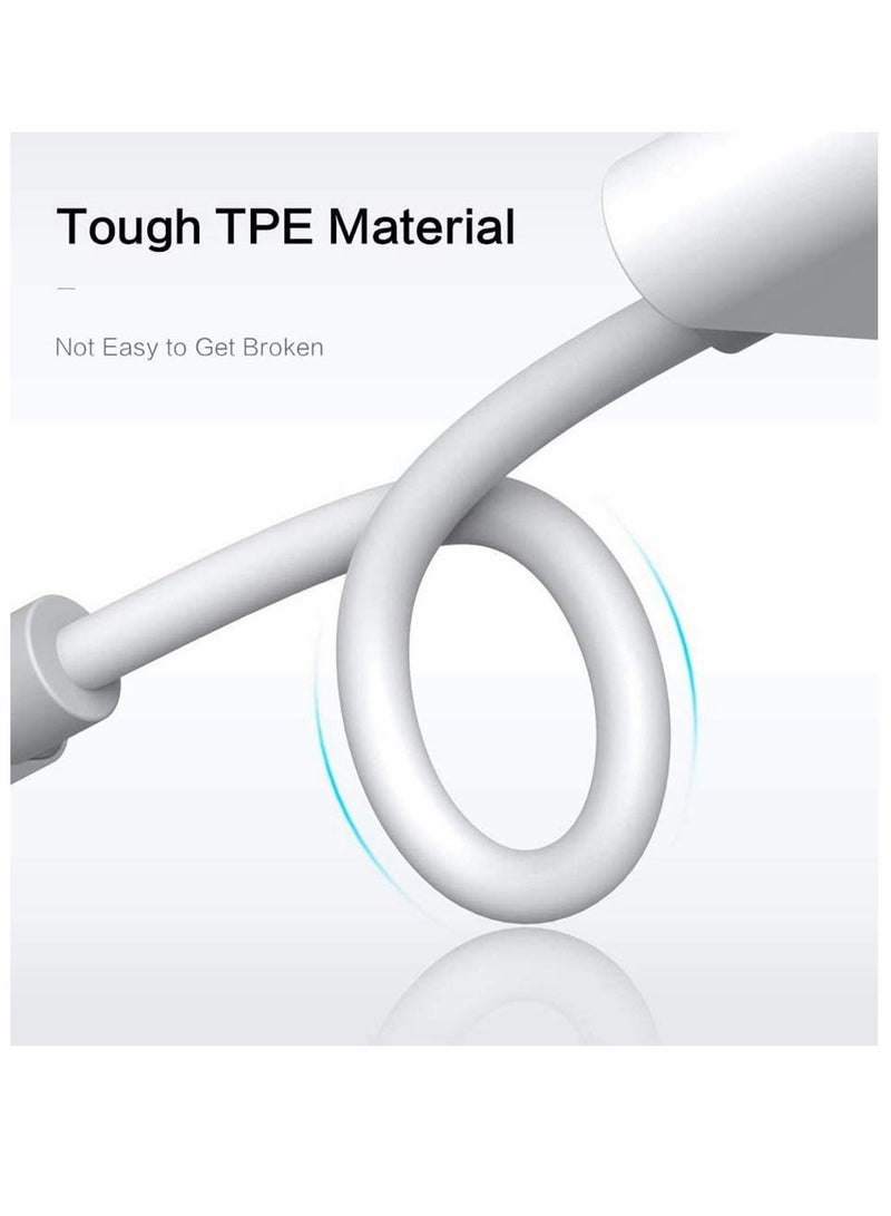 KASTWAVE Headphones Jack Adapter for iPhone, 2 in 1 Charger, Aux Audio Splitter Dongle Adapter for iPhone, for iPad, for iPod, Support All iOS System (2 Pack) - Image 2