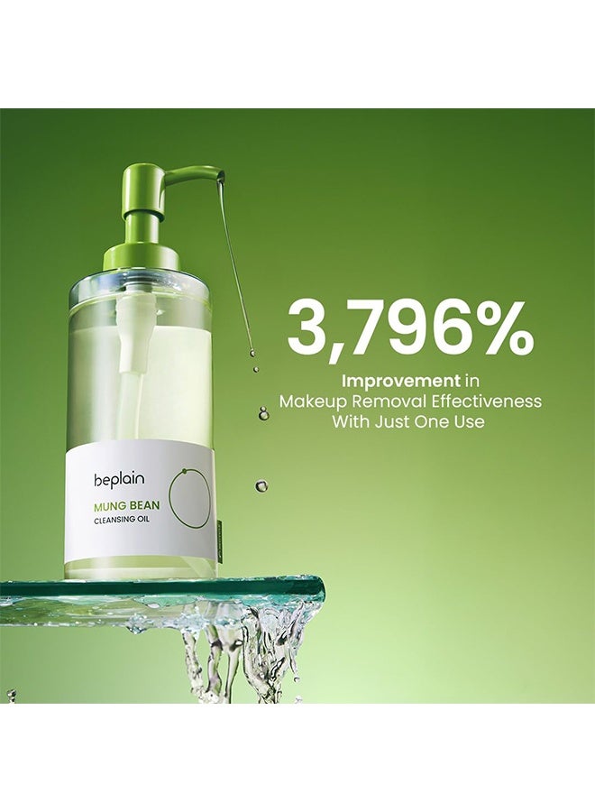 beplain Mung Bean Cleansing Oil, Fragrance Free Non-Comedogenic Tested Blackhead Remover & Deep Pore Cleanser Suitable For Sensitive Skin Double Cleansing Care - Image 5
