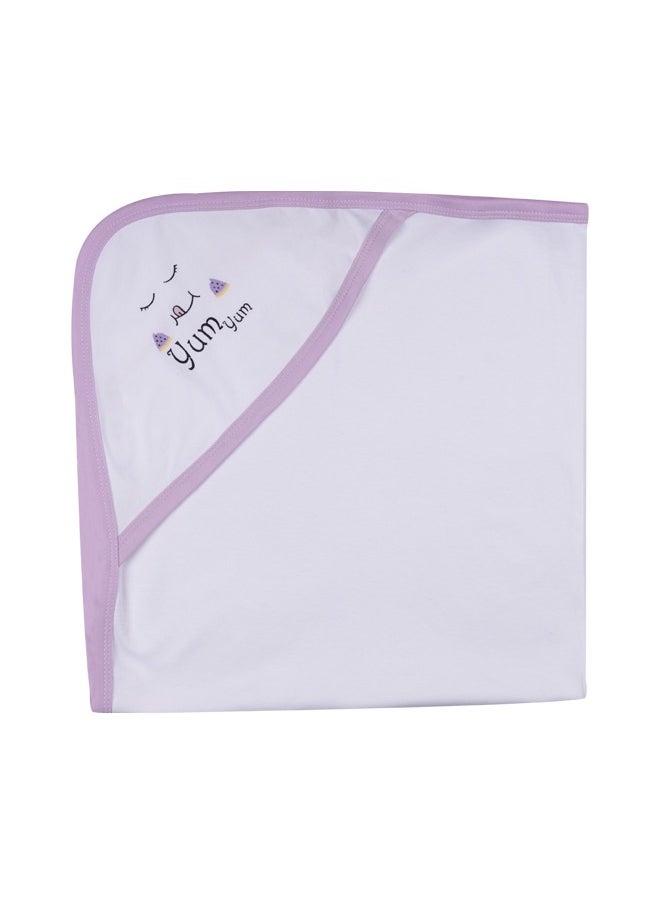 Babies Basic 7 Piece Unisex 100% Cotton Gift Set Include Bib, Pyjama, Mitten, Cap, Romper, Top And Bottom Set  - Image 4
