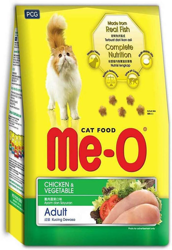 SmartHeart Meo Chicken Dry Food for Adult Cats, 1.2 kg - Image 1