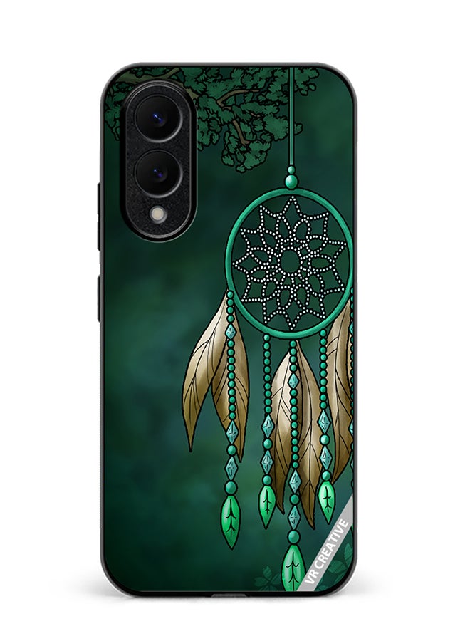 VR CREATIVE Protective Case Cover For Samsung Galaxy S25 Edge Mandala Design Multicolour