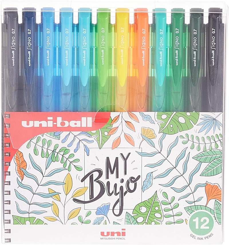 Uniball Uni-Ball Signo Gel Ink Pen Set - 12 Colors - Image 1