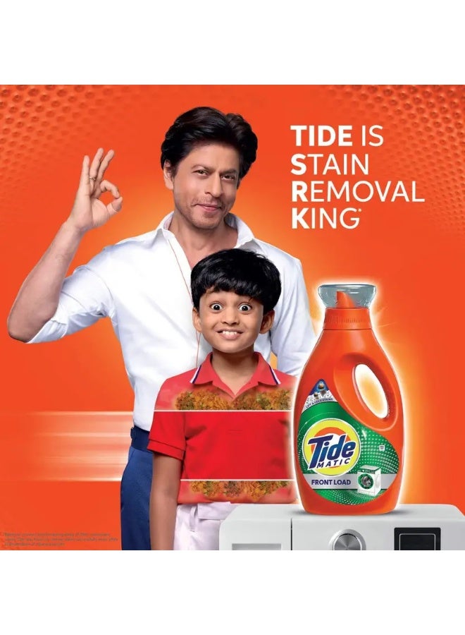 Tide Matic Front Load Fresh Liquid Detergent 850 ML - Image 2