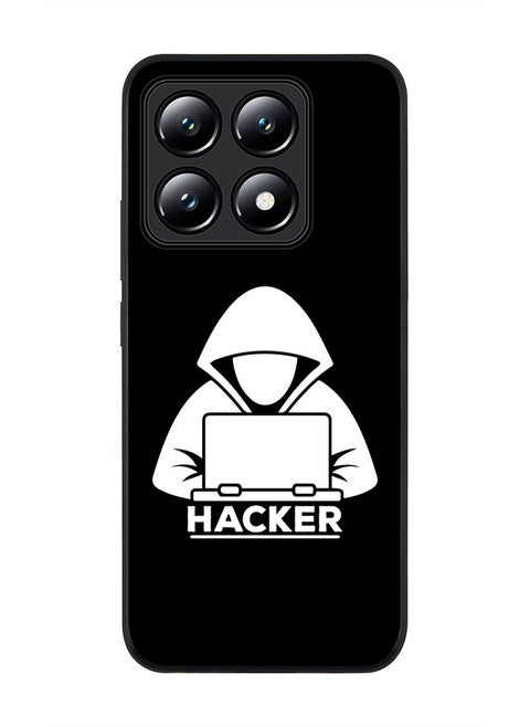 For Xiaomi 14T Case,Slim fit Camera Protection, Shockproof Thin Phone cover - Hacker