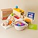 let's make Montessori Toys for Babies 612 Months 6 in 1 Learning Educational Toys Set Wooden Toys Play Kit Includes Object Permanence Box Touch Match Board Sensory Ball Treasure Basket Soft Baby Book - Image 2