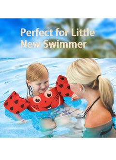 SYOSI Toddler Swim Vest for Kids 1-5 Years Old 30-55 lbs Boy and Girl Learn-to-Swim Adjustable Strap Swimming Jacket Water Wings for with lovely Cartoon Children's Swimming Pool  - Image 4