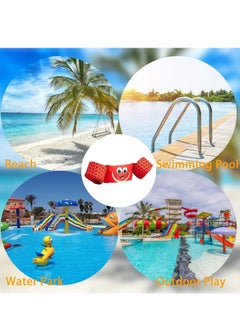 SYOSI Toddler Swim Vest for Kids 1-5 Years Old 30-55 lbs Boy and Girl Learn-to-Swim Adjustable Strap Swimming Jacket Water Wings for with lovely Cartoon Children's Swimming Pool  - Image 3