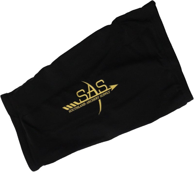 SAS Southland Archery Supply 8.5" Elastic Slip-on Armguard Band with Foam Protection - Image 1