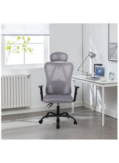 Ergonomic Office Chair High Back Chair with Adjustable Armrest, Lumbar Support and PU Wheels, Mesh Computer Chair, Gaming Chairs, Executive Swivel Chair - pzsku/Z8FF38D670918DE92A7ABZ/45/_/1718681615/02289bb7-9e24-49a8-8ebe-b634ede95d5f