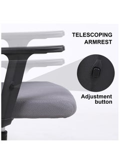 Ergonomic Office Chair High Back Chair with Adjustable Armrest, Lumbar Support and PU Wheels, Mesh Computer Chair, Gaming Chairs, Executive Swivel Chair - pzsku/Z8FF38D670918DE92A7ABZ/45/_/1718681616/32c27d4d-aece-487b-9565-f0646e03f3cf