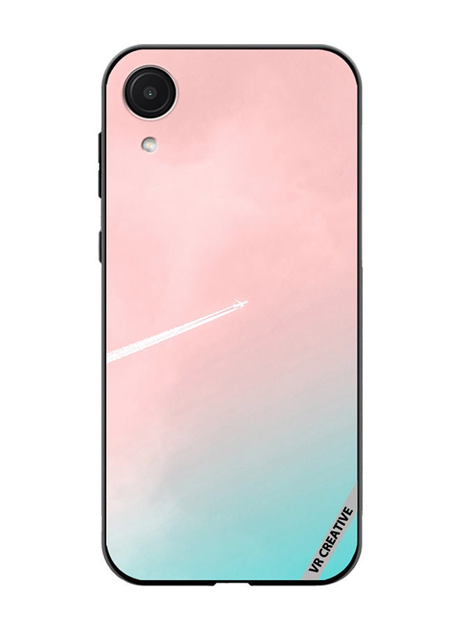 VR CREATIVE Protective Case Cover For Samsung Galaxy A03 Core Aero Pink Design Multicolour - Image 1