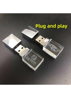 Generic Crystal U Disk 16G Tremolo Music High Quality Lossless U Disk 128g Vinyl Music 8gU Disk 64G Lettering-Capacity:128GB  - Image 4