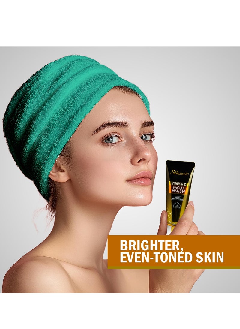 SKINMATE Face Wash Brighter Even Toned Skin 100 ml - Vitamin C  - Image 2