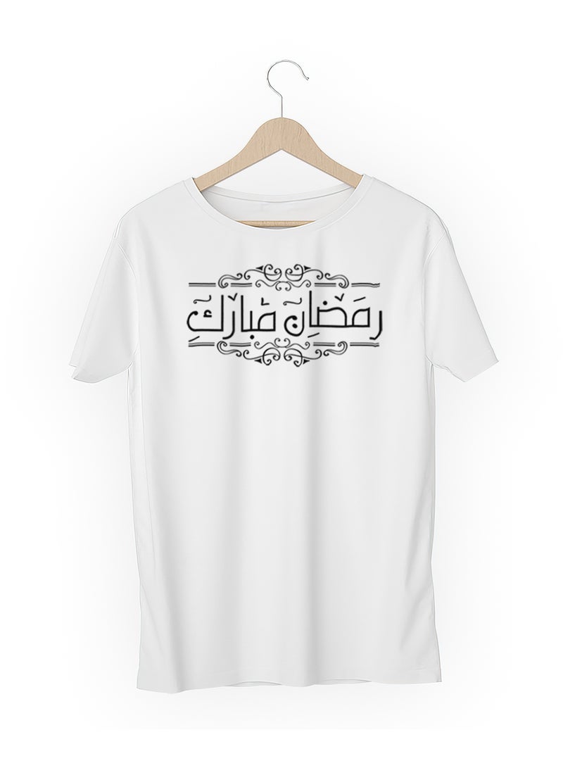 Fashion World Cotton T-shirt Printed with High-quality Ramadan - Image 3