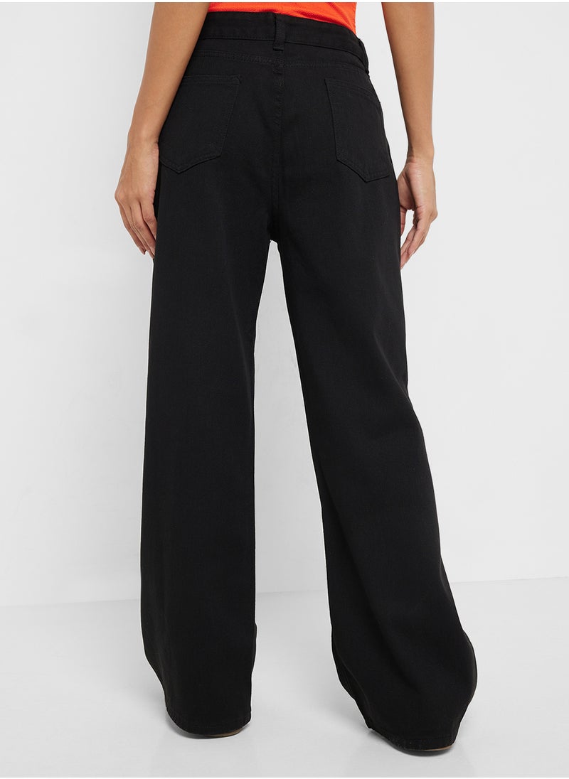 Ginger Mid Rise Straight Fit Jeans  - Image 3