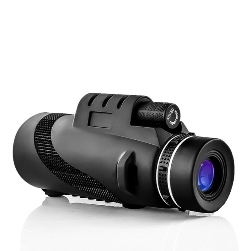 Monocular Telescope: 40X Magnification BAK4 Prism 60mm Objective Lens - FMC Broadband Film Crystal Clear View Compact Waterproof Rubber Housing for Bird Watching Hunting Outdoor Adventures - Image 3