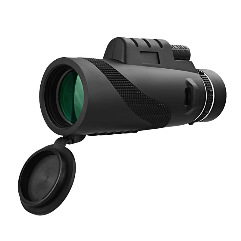 Monocular Telescope: 40X Magnification BAK4 Prism 60mm Objective Lens - FMC Broadband Film Crystal Clear View Compact Waterproof Rubber Housing for Bird Watching Hunting Outdoor Adventures - Image 1