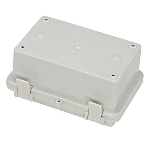 Zulkit IP65 Waterproof ABS Plastic Electrical Box - Hinged Shell, 2 Cable Glands, 5.9 x 3.9 x 2.8 inch - Image 5