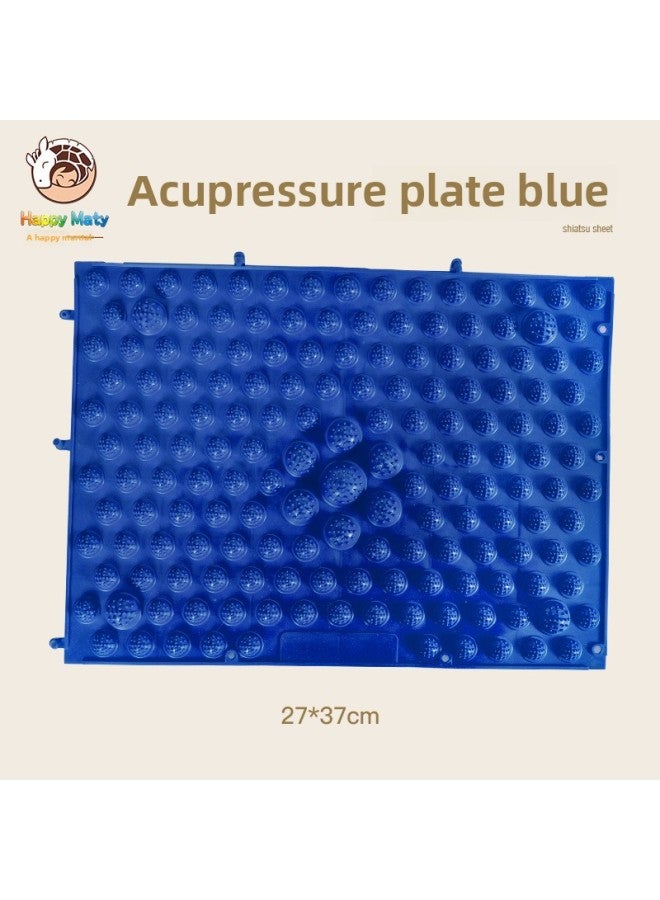 Loquat Kindergarten Sensory Training Equipment Household Children's Finger Pressure Plate Massage Pad Balance Touch Plate Trail Sensory Integration-Color:Blue Thickened 1 Piece - Image 1