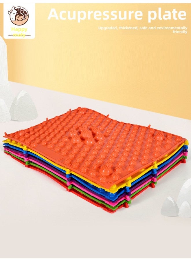 Loquat Kindergarten Sensory Training Equipment Household Children's Finger Pressure Plate Massage Pad Balance Touch Plate Trail Sensory Integration-Color:Blue Thickened 1 Piece - Image 2