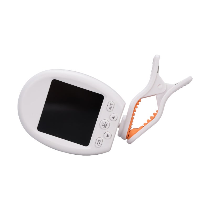 Meideal Guitar Tuner Clip On with Beat Function for Chromatic Guitar Bass Violin Ukulele Color Screen Display Portable Guitar Tuner Rotating Clip White - Image 4