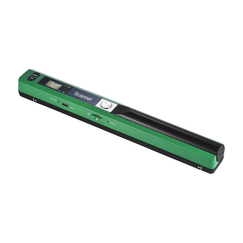 Portable Handheld Wand Wireless Scanner A4 Size 900DPI JPG/PDF Formate LCD Display with Protecting Bag and 8GB TF Card  for Business Document Reciepts Books Images - Image 2