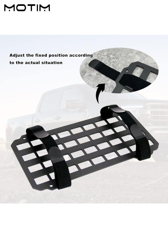 Motim Car Sun Visor Molle Organizer, Hanging Panel, Front Visor Storage Panel Holder Compatible with Backpack, Tactical Accessories, Gear Holder Molle Pouches EDC Tools  - Image 4