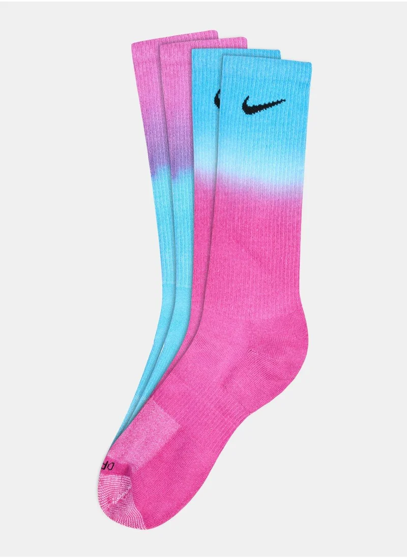 Nike Men's Everyday Plus Cushioned Crew Socks (2 Pack)