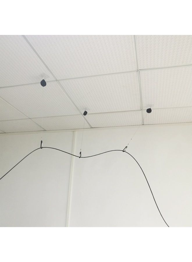 Orzero (6 Pack) Orzero VR Cable Management Compatible for Quest 2, Quest, Rift S, Valve Index, HTC Vive, Sony Playstation or Other Wired VR Games Retractable with Lanyards and Adhesive Hooks - Image 2