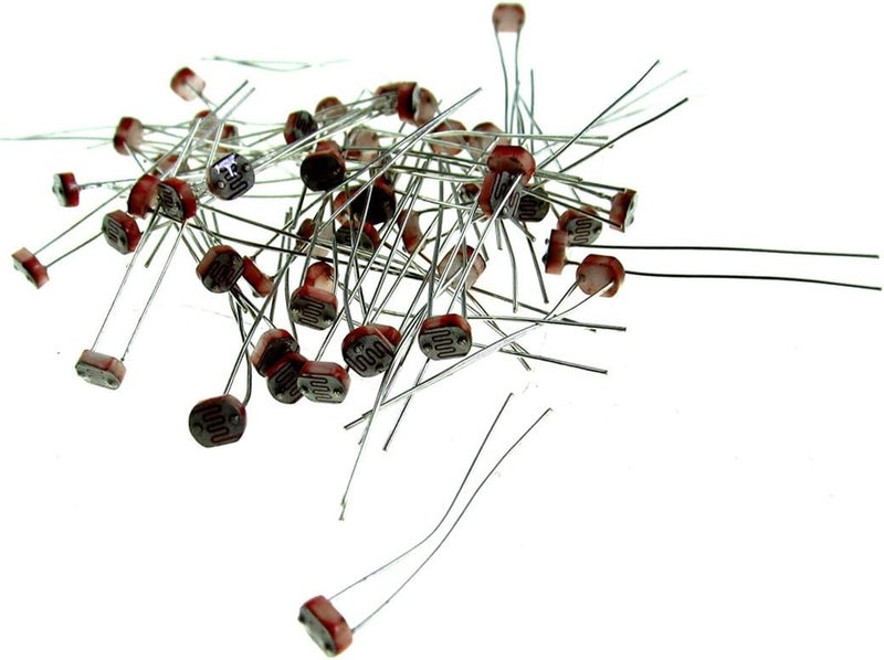 NewZoll 50 pcs Inductor Sensor Photo Light Sensitive Resistor Photoresistor 5516 GL5516 - Image 2