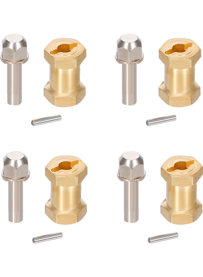 NIBEMINENT 4-Piece 17mm Extension Wheel Hex RC Car - Image 1