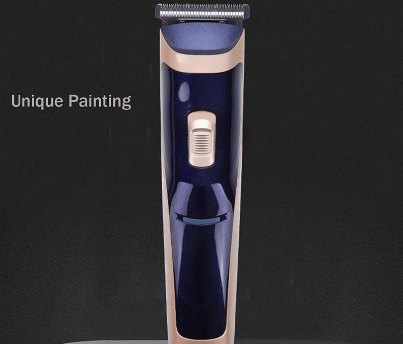 Concepta Men Professional Hair Clipper Design Perfect Shaver And Haircut Rechargeable Beard And Moustaches Hair Machine And Trimming With Cord And Without Cordless Use (Navy Blue Colour) - Image 4