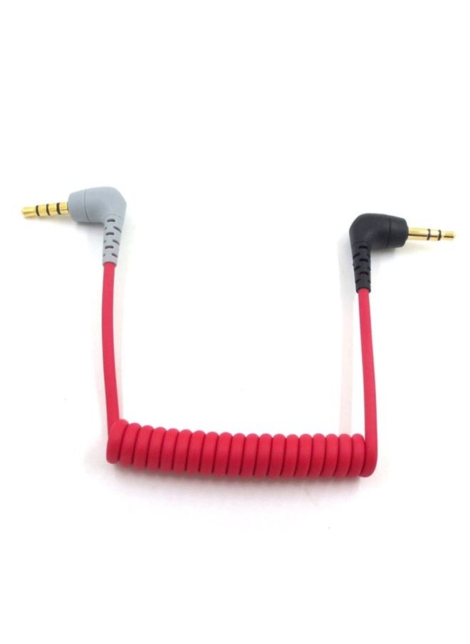BURAQ For BOYA / RODE SC7 TRS to TRRS Wireless Lavalier Microphone Cable  - Image 1