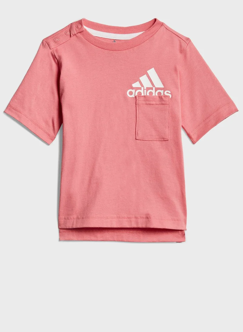 Adidas Infant Badge Of Sports Summer Set