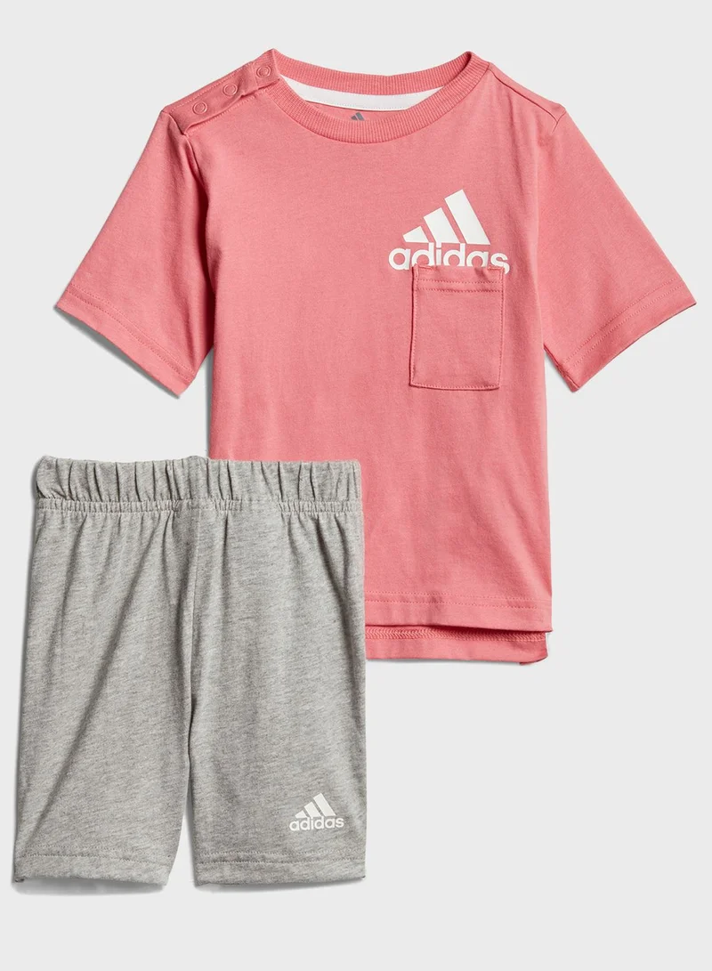 Adidas Infant Badge Of Sports Summer Set