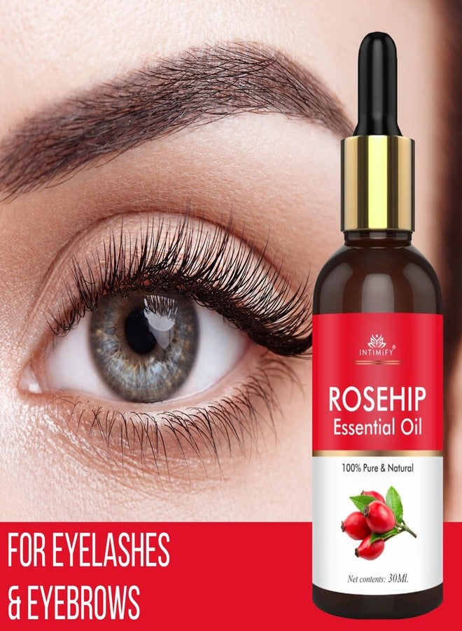 INTIMIFY Rosehip Seed Oil For Face | Cold Pressed | Rosehip Essential Oil For Face Massage | All Skin Types | For Men & Women | 30 ml - Image 3