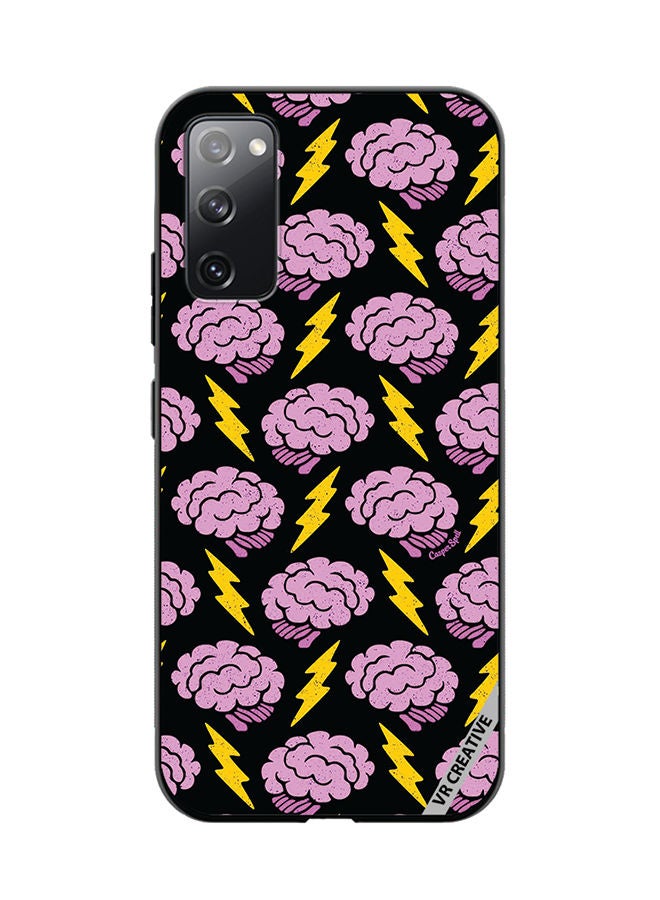 VR CREATIVE Protective Case Cover For Samsung Galaxy S20 FE 5G Thunder Design Multicolour - Image 1