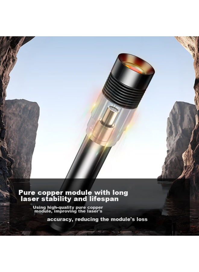 Whist H11 High-power Bright Green Laser Pointer With Long Battery Life, Constant-on Green Laser Light, Desert Star Pointer, Rechargeable Long-range Stargazing Pen, Infrared - Image 3