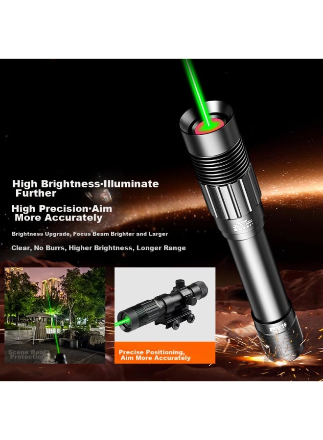Whist H11 High-power Bright Green Laser Pointer With Long Battery Life, Constant-on Green Laser Light, Desert Star Pointer, Rechargeable Long-range Stargazing Pen, Infrared - Image 5