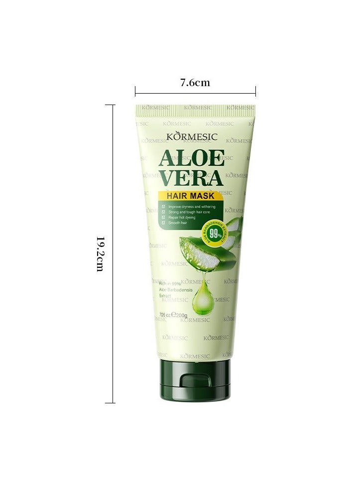 Kormesic قناع الشعر لتنعيم الصبار 200 جرام-تليين وترطيب - Image 2