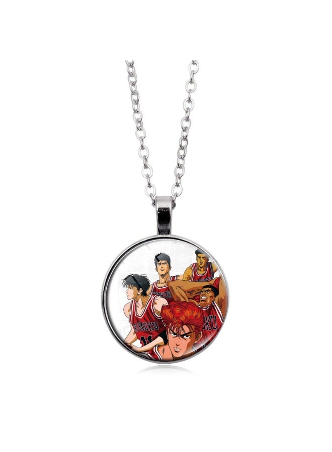 KUYING New Slam Dunk Pendant Sweater Chain Jewelry 