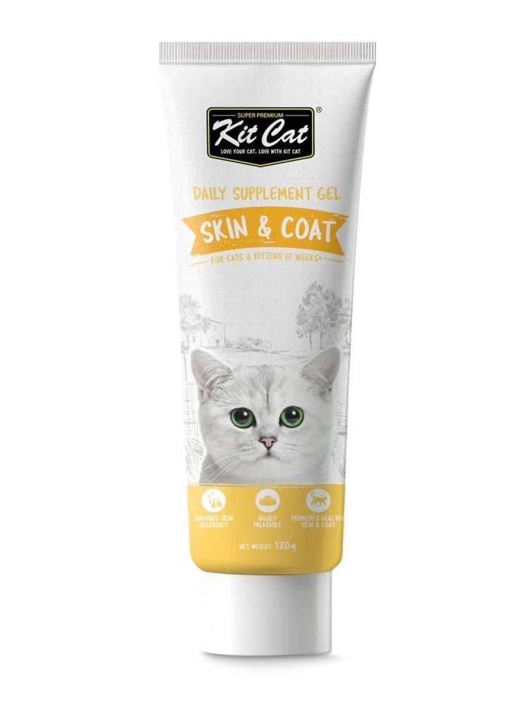 Kit Cat Daily Nutritional Supplement Gel For Cats & Kittens - Image 1