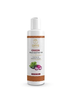 7 Days Onion Hair Growth Oil For Stop Hair Fall & Dandruff With Black Seed Oil 100 Ml  - Image 2