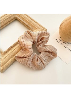 Generic French Satin Polka Dot Scrunchie Vintage Elastic Hair Tie 11 