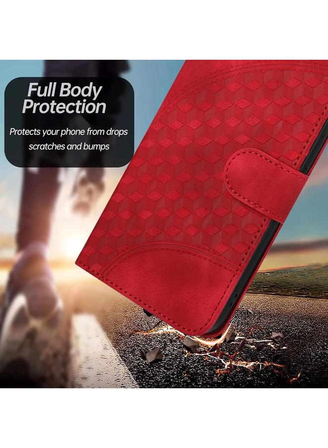 Zaboon Case For Infinix Note 30 Pro Elephant Head Embossed Phone Leather Case with Lanyard - Image 5