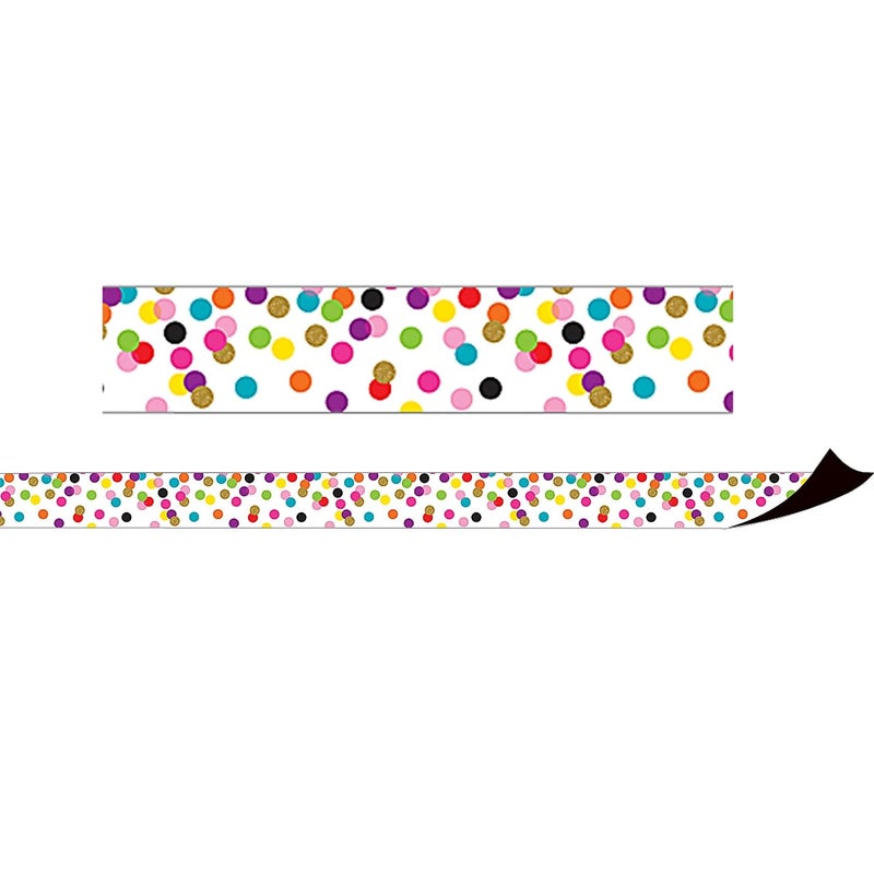 Teacher Created Resources Confetti Magnetic Border (TCR77149)