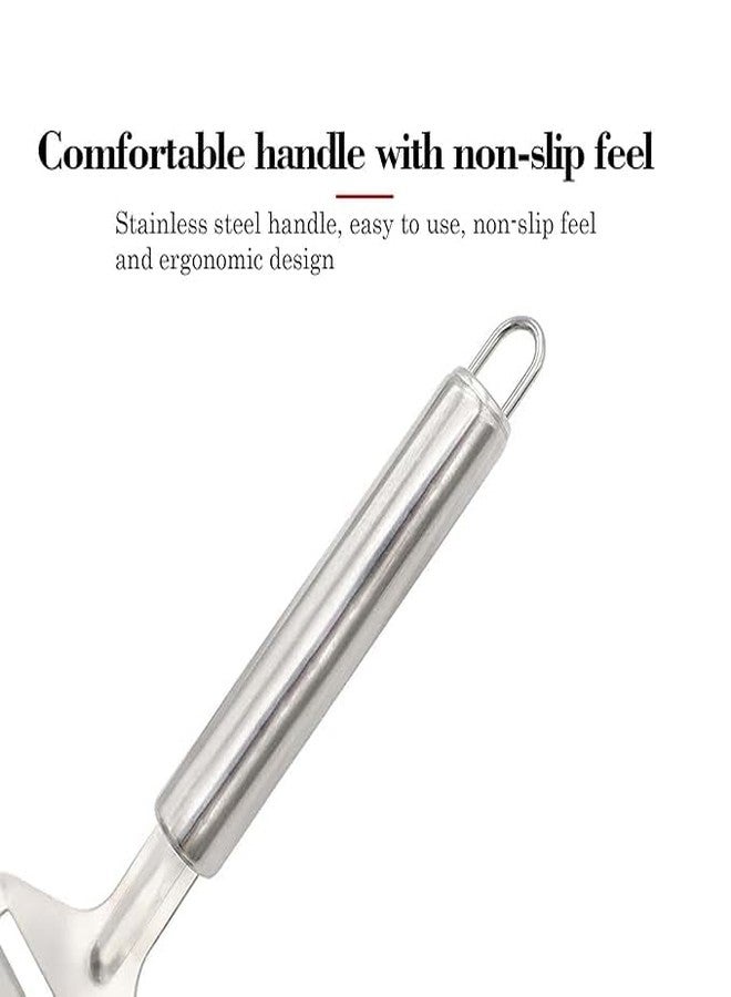 FAGVA Stainless Steel Cheese Slicer Cutter | Ergonomic Handle Cheese Planer for Semi-Soft, Hard Cheese, Butter & Ham | Food-Grade, Durable & Easy to Clean - Image 5