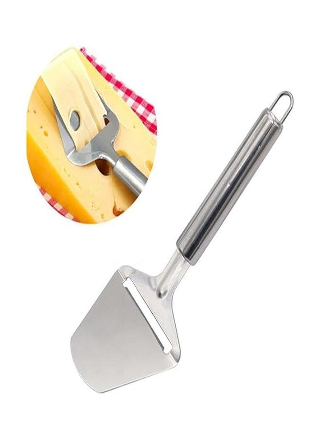 FAGVA Stainless Steel Cheese Slicer Cutter | Ergonomic Handle Cheese Planer for Semi-Soft, Hard Cheese, Butter & Ham | Food-Grade, Durable & Easy to Clean - Image 1